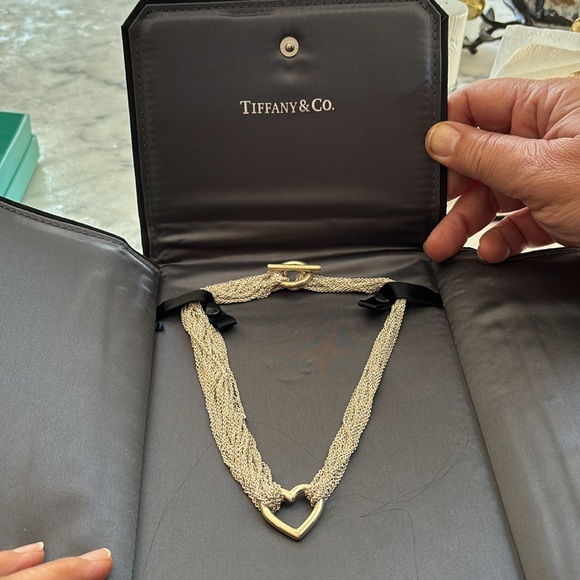 TIFFANY necklace with heart pendant - Picture 7 of 7